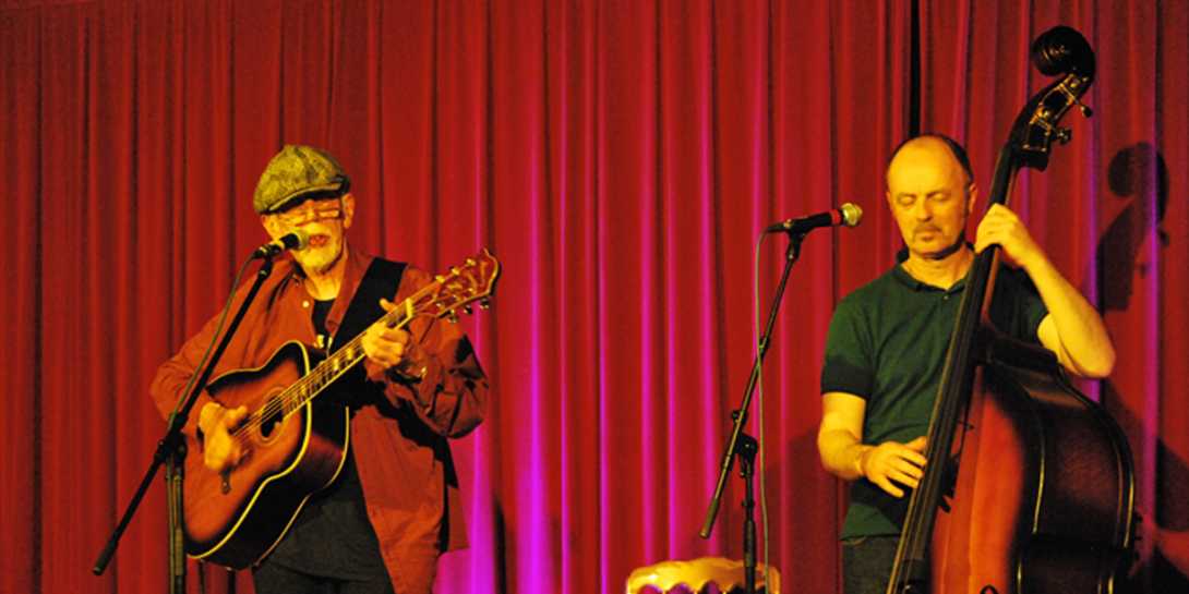 Rod Clements and Ian Thomson at The Georgian Theatre