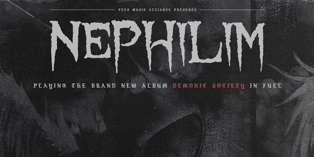 Nephilim album launch at The Georgian Theatre